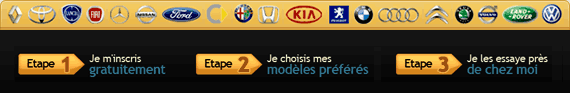 R&eacute;server un essai, demande d'essai auto et moto gratuite